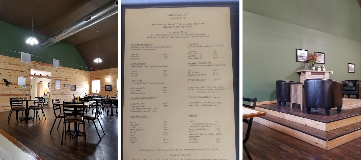 State Street Grill Menu