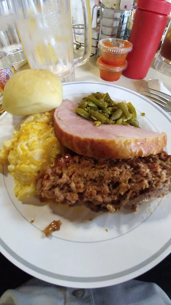 Meatloaf and Ham